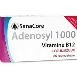 Sanacore Stress | Immuunsysteem*Adenosyl 1000 Vitamine B12 60 tabletten