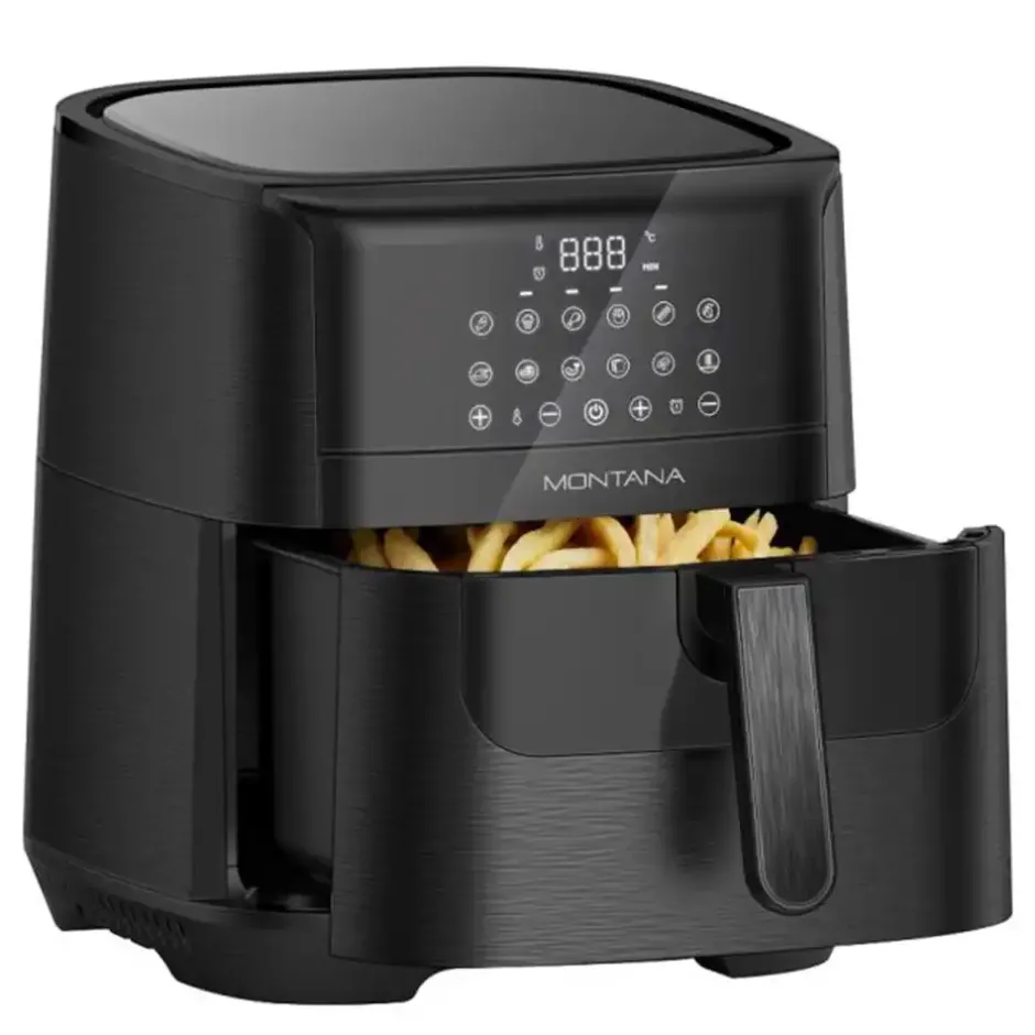 Montana Airfryer*Airfryer 3XL MF-465 - 6,5lt - Keramisch en Gifvrij