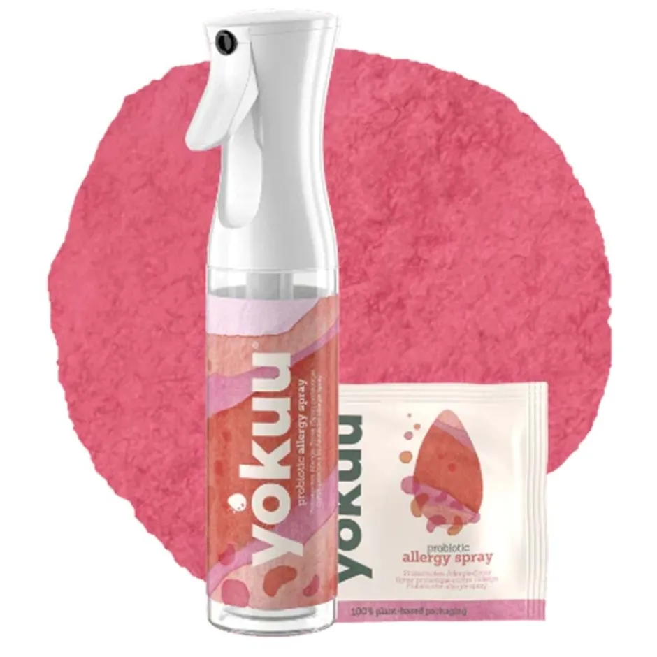YOKUU Schoonmaakproducten | Schoonmaakproducten*Allergiespray Startkit - 1 Sprayfles + 1 Parel