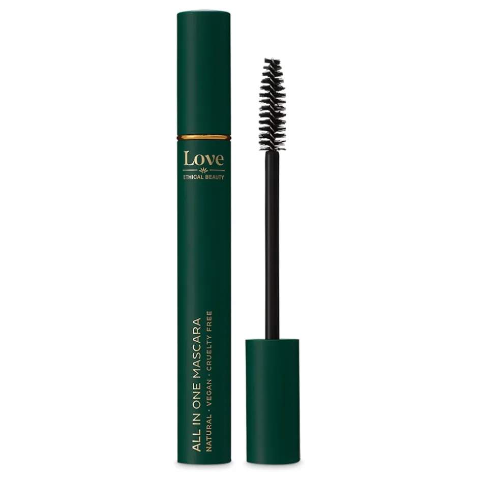 Love Ethical Beauty Ogen/Mascara*All-in-One Mascara - Waterbestendig - Zwart - 9ml