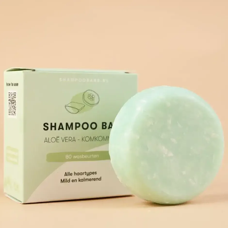 Shampoo Bars Haarverzorging/Shampoo En Conditioner | Shampoo Bars*Aloë Vera & Komkommer - Alle haartypes - 60g