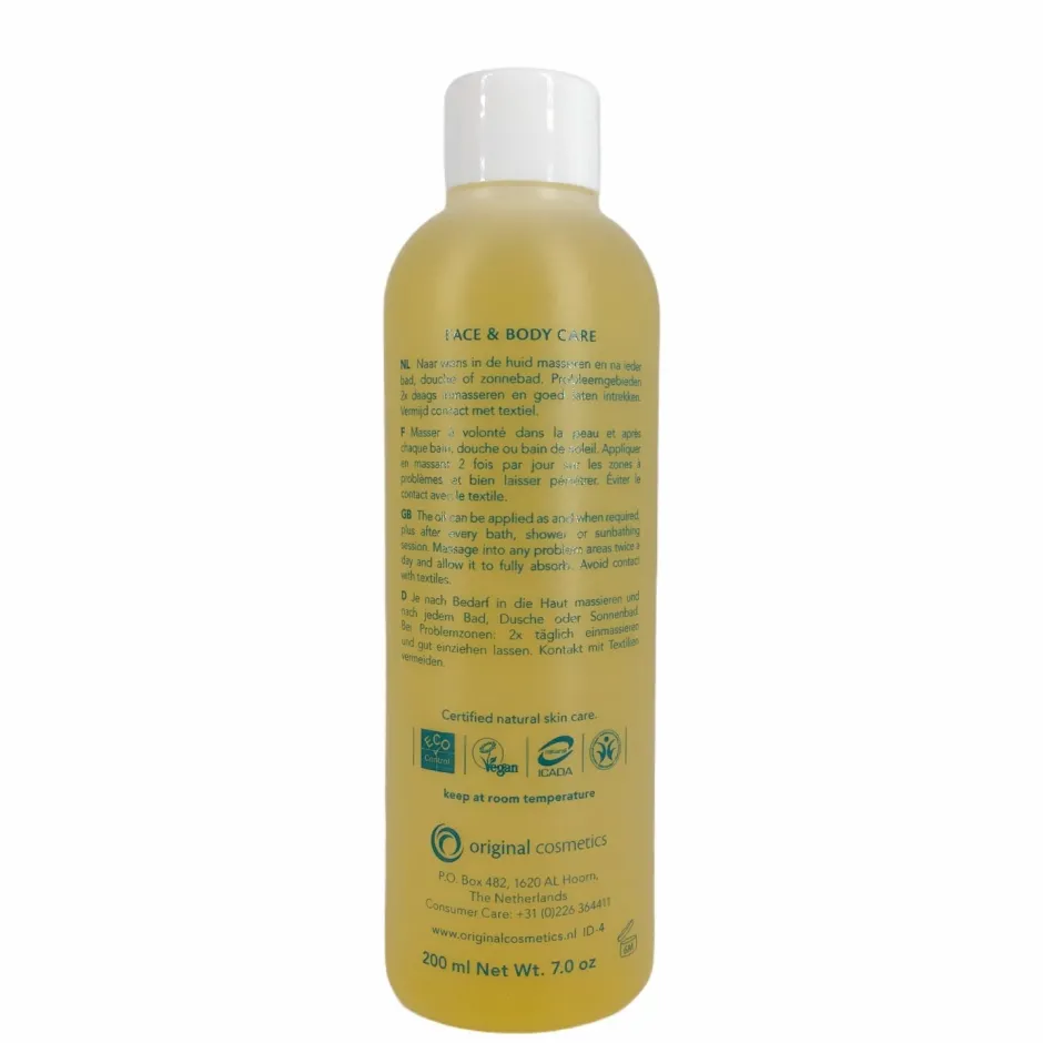 Earth Line Lichaamsverzorging*Argan Bio Huidolie 200ml