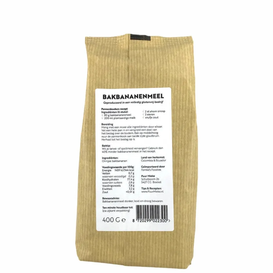 Puur Mieke Paleo Aip | Glutenvrij Meel*Bakbananenmeel - 400g