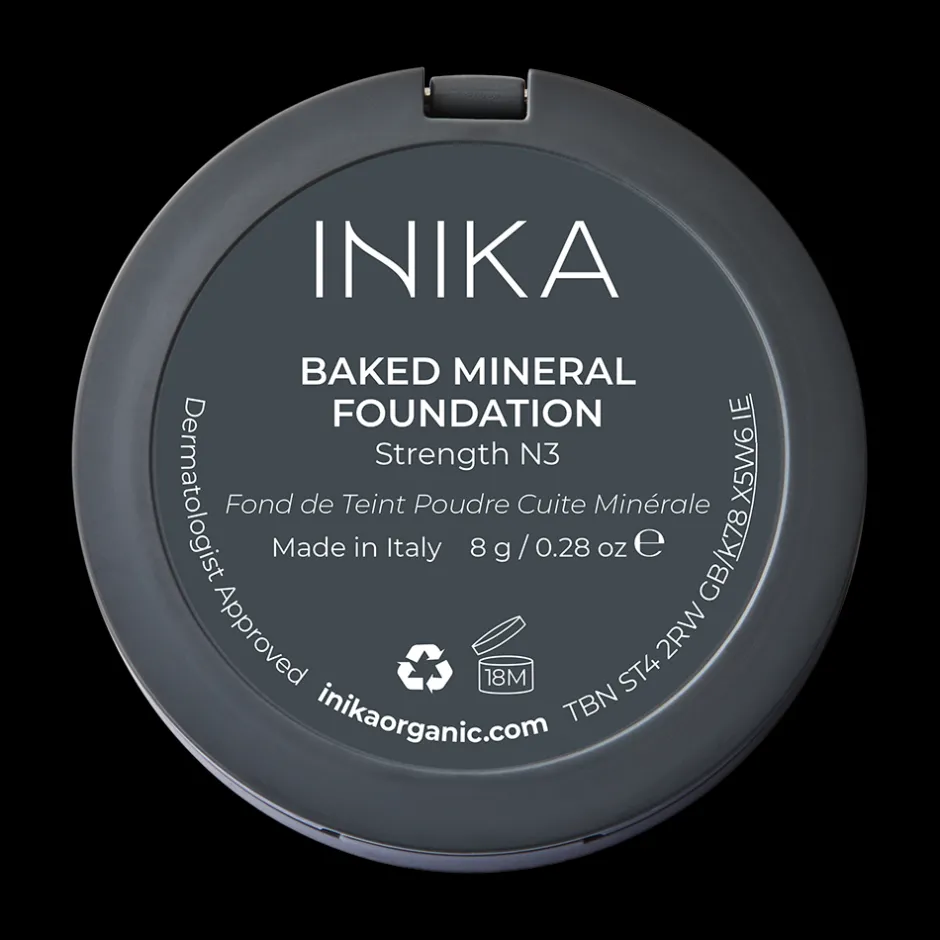 INIKA Gezicht/Poeder | Gezicht/Foundation*Baked Mineral Foundation - Strength - 8g - BIO