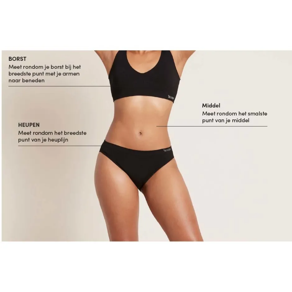 Boody Bh's*Bamboe BH Top - Lichtgrijs