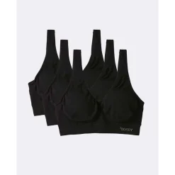 Boody Bh's*Bamboe BH Top Padded - Zwart
