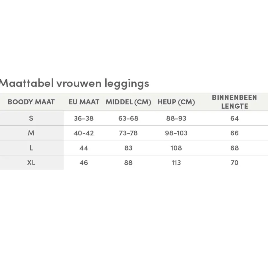 Boody Leggings*Bamboe Legging - Zwart