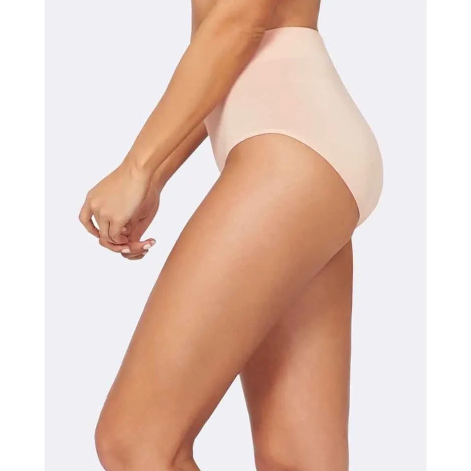 Boody Dames Slips*Bamboe Slip - Hoge Taille - Nude