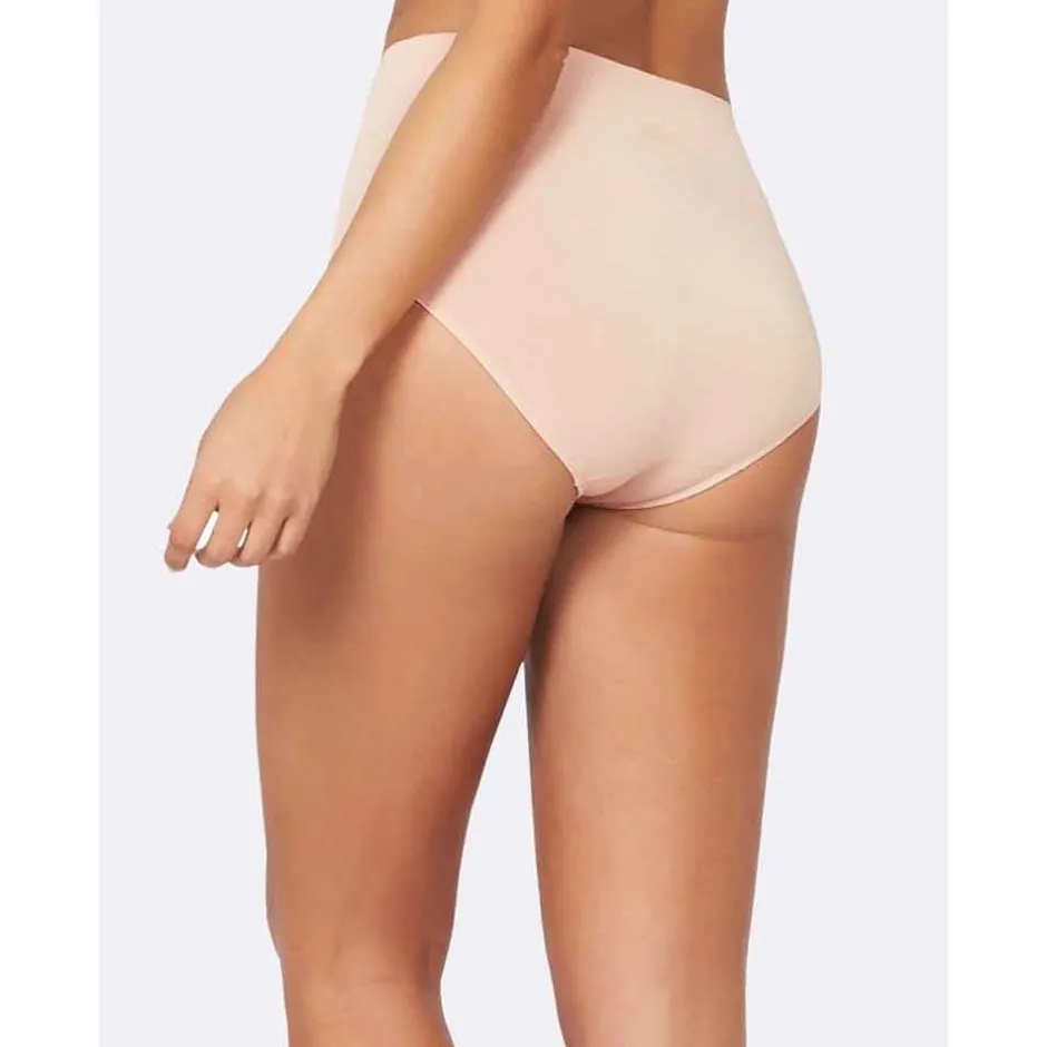 Boody Dames Slips*Bamboe Slip - Hoge Taille - Nude