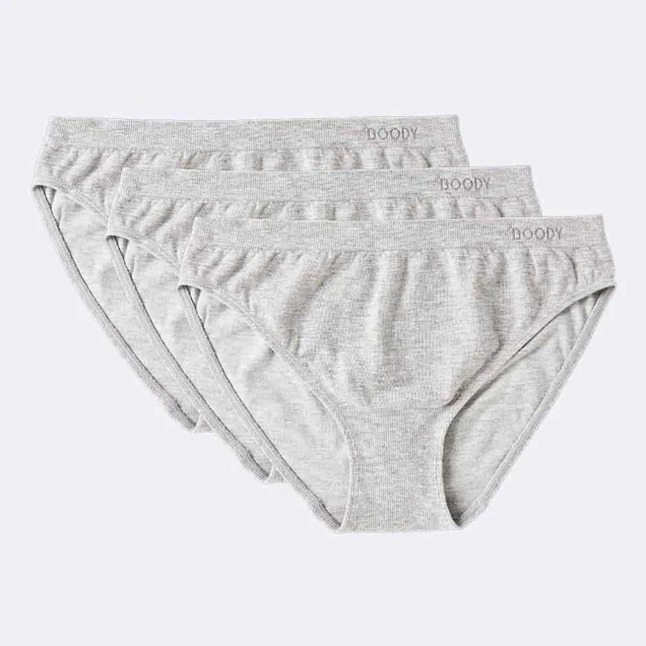 Boody Dames Slips*Bamboe Slip Dames - Lichtgrijs