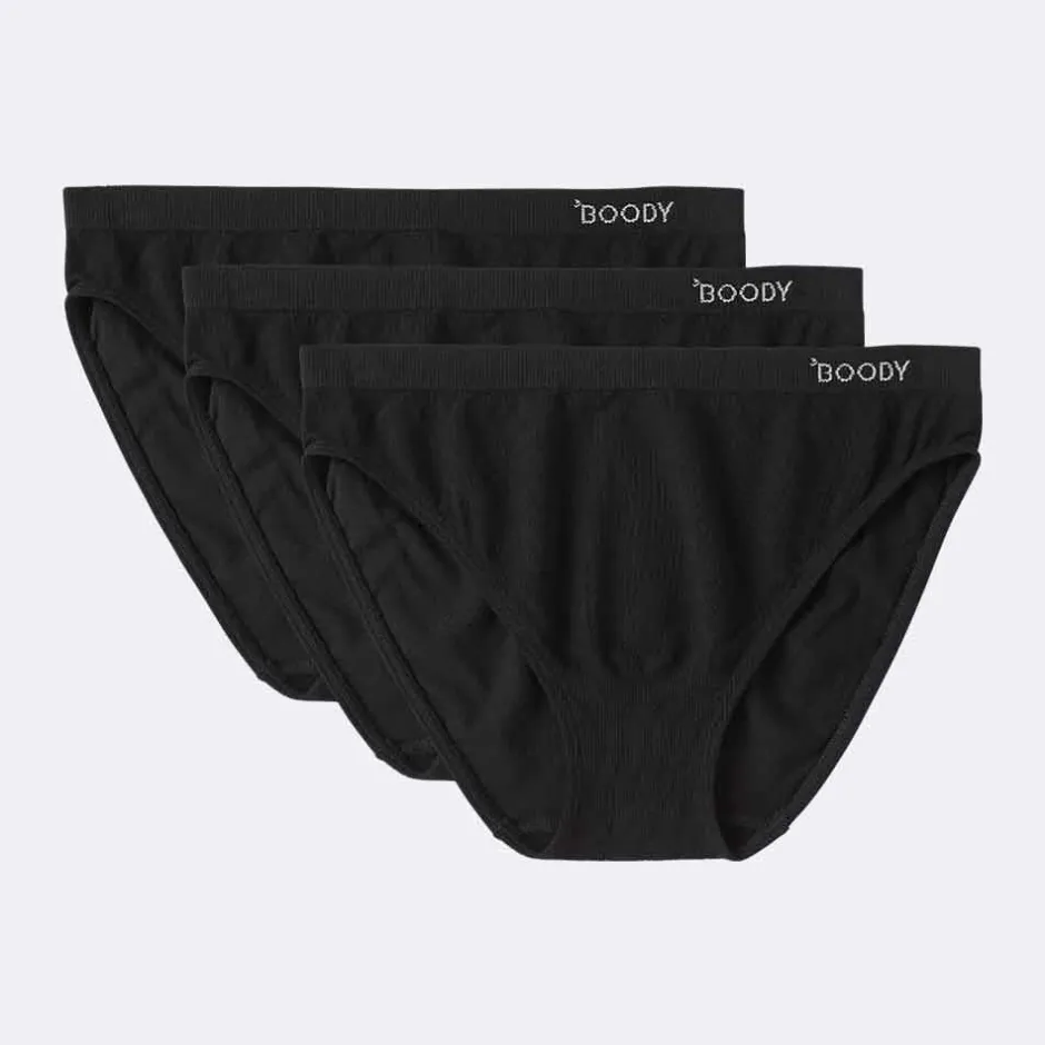 Boody Dames Slips*Bamboe Slip Dames - Zwart