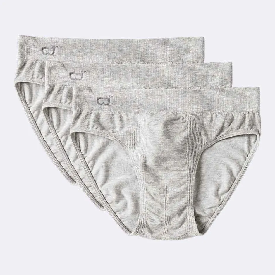 Boody Heren Ondergoed*Bamboe Slip Heren - Lichtgrijs