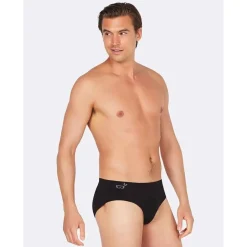 Boody Heren Ondergoed*Bamboe Slip Heren - Zwart