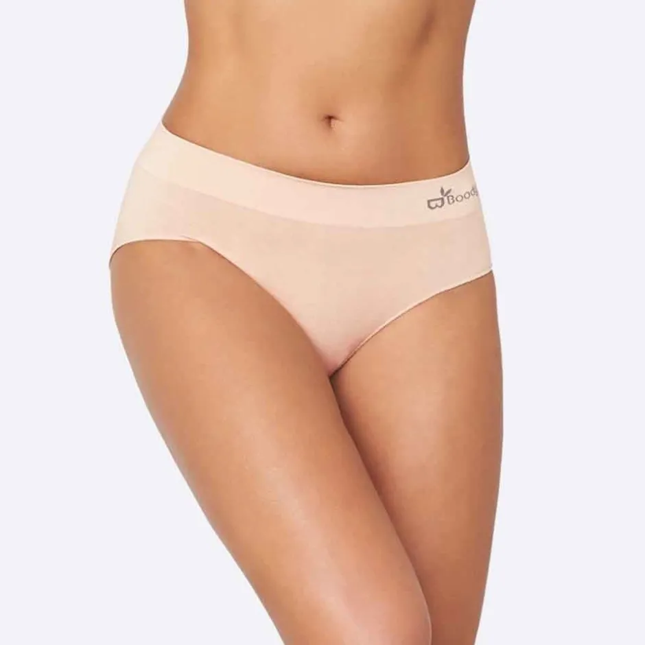 Boody Dames Slips*Bamboe Slip Midi - Nude