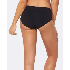 Boody Dames Slips*Bamboe Slip Midi - Zwart