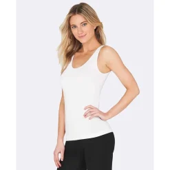 Boody Hemden*Bamboe Tank Top - Wit
