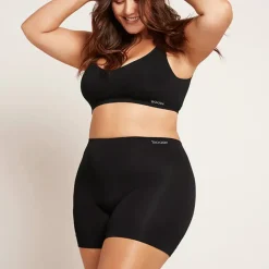 Boody Dames Slips*Bamboe Undershort Naadloos - Zwart