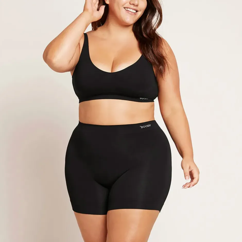 Boody Dames Slips*Bamboe Undershort Naadloos - Zwart