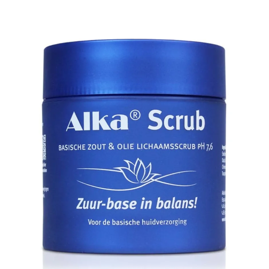 Alka Ontzuren | Lichaamsverzorging*Basische Olie-Zout Scrub - 250g
