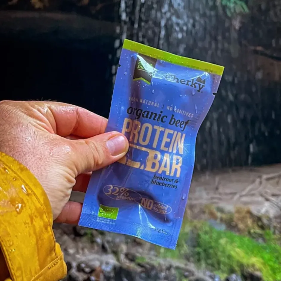 Cherky Repen | Biltong & Beef Jerky*Beef Protein Bar - Spanish BBQ - 35g - BIO