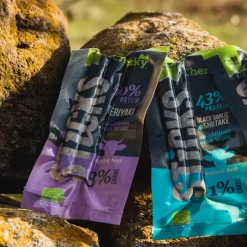 Cherky Repen | Biltong & Beef Jerky*Beef Sticks - Zwarte Knoflook & Shiitake - 25g - BIO