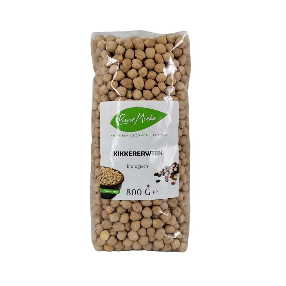 Puur Mieke Peulvruchten*Biologische Kikkererwten - 800g