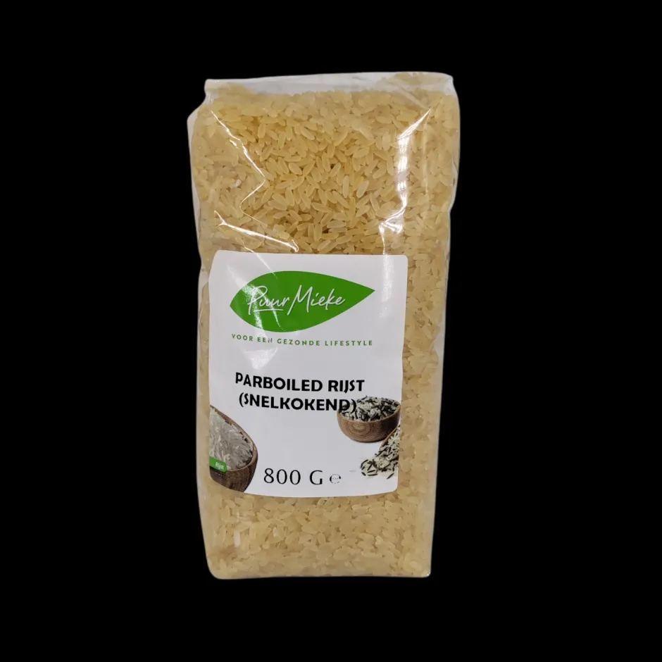 Puur Mieke Rijst, Quinoa En Granen*Biologische Parboiled Snelkook Rijst - 800g