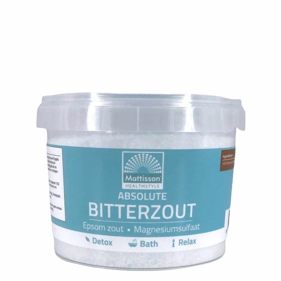 Mattisson Bad En Douche | Specials*Bitterzout – Epsom Zout (magnesiumsulfaat) - 275gr