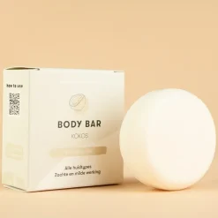 Shampoo Bars Hand- / Lichaamszeep | Bad En Douche*Body Bar Kokos - Zacht en mild - 60g