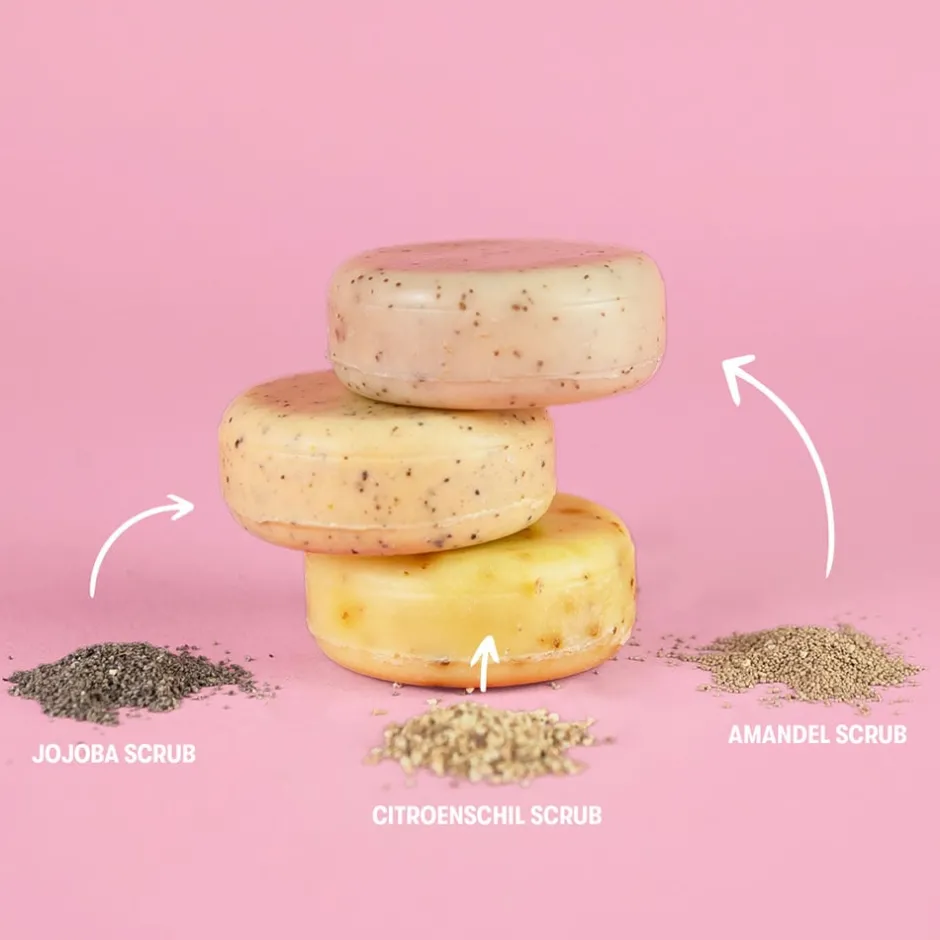 Shampoo Bars Scrubzeep | Lichaamsverzorging*Body Scrub Honing - Romig en verzorgend - 60g
