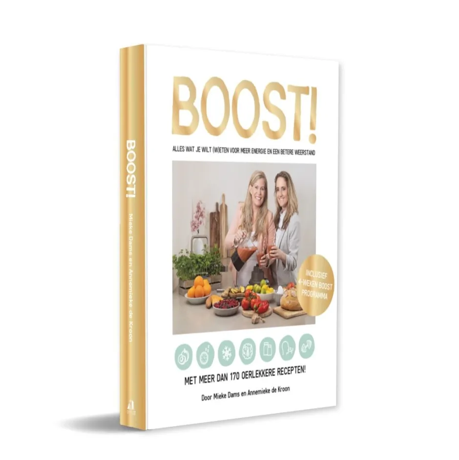 Mieke Dams en Annemieke de Kroon Kookboeken | Informatieve Boeken*BOOST! - 170 recepten