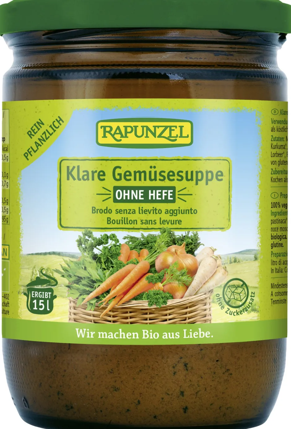 Rapunzel Soepen | Bouillon*Bouillonpoeder zonder Gist - 300g - BIO