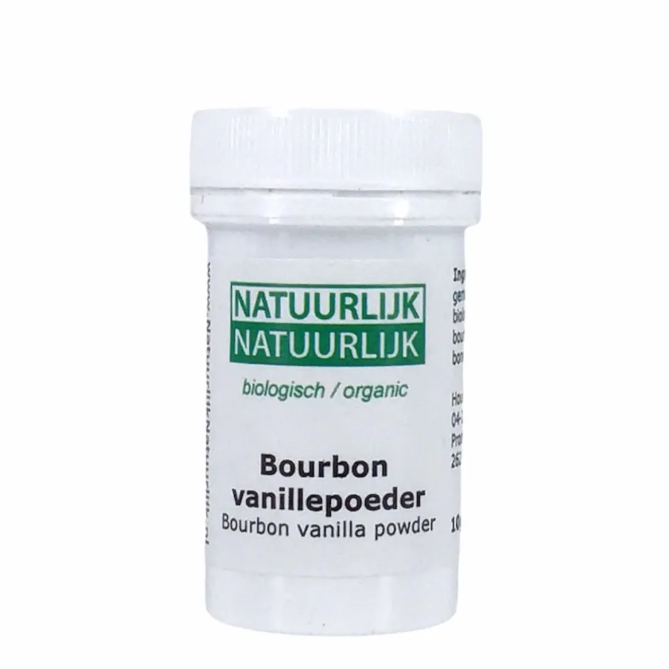 NatuurlijkNatuurlijk Paleo Aip | Kruiden / Extracten*Bourbon Vanillepoeder - 10g - BIO