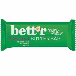 Bett'r Repen*Butter Bar Hazelnoot - 30g - BIO