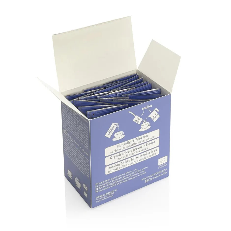 Chikko Not Coffee Nachtrust | Paleo Aip*Cafeïnevrij Alternatief voor Koffie - 20 Sachets - BIO