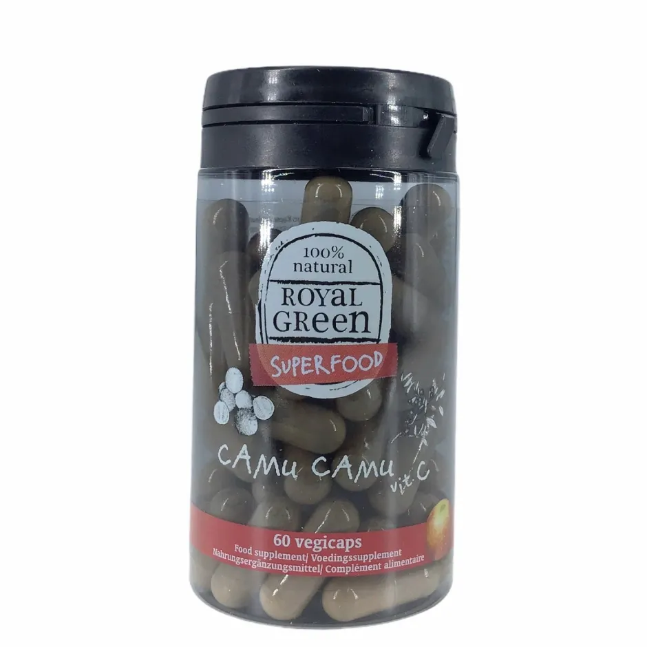 Royal Green Weerstand | Vitamine C*Camu Camu - Vitamine C - 60 vegicaps