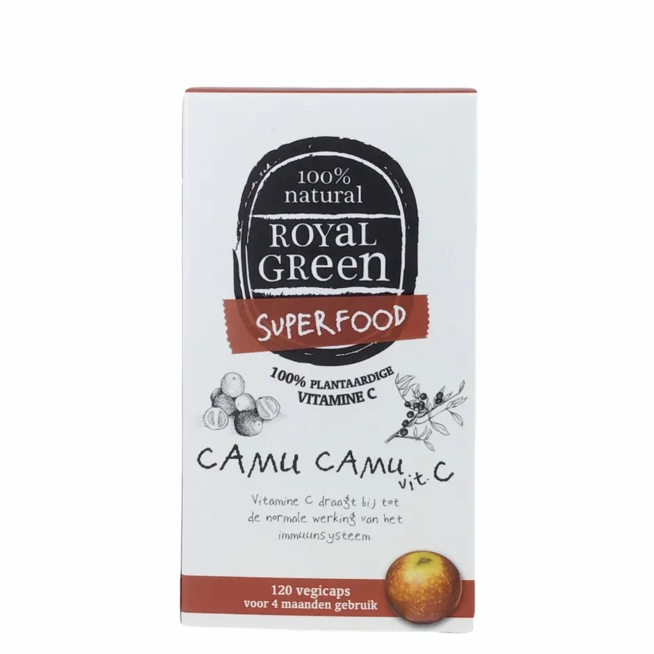 Royal Green Weerstand | Vitamine C*Camu Camu - Vitamine C - 120 vegicaps