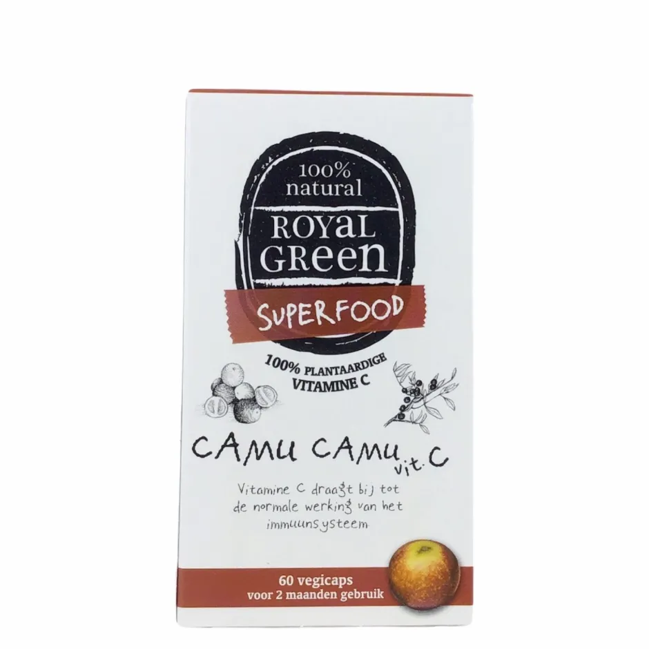 Royal Green Weerstand | Vitamine C*Camu Camu - Vitamine C - 60 vegicaps