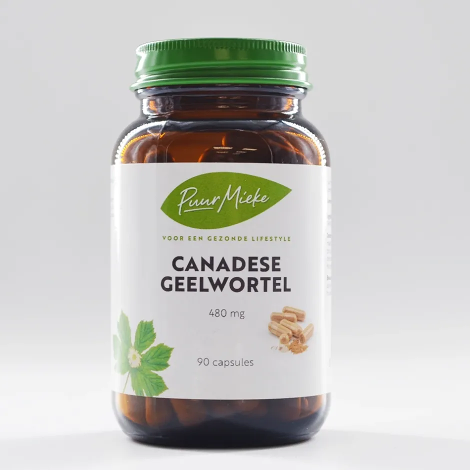 Puur Mieke Immuunsysteem | Specials*Canadese Geelwortel - 480mg - 90 caps