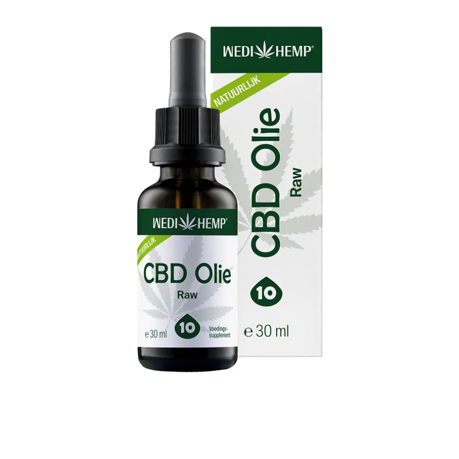 Wedihemp Stress | Weerstand*CBD Olie Raw 10% - Full Spectrum
