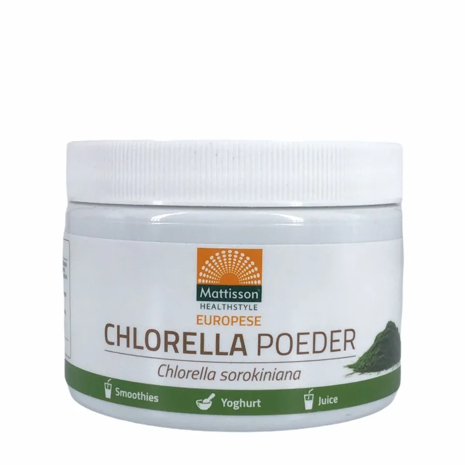 Mattisson Spijsvertering | Immuunsysteem*Chlorella Poeder - Chlorella sorokiniana - 125g