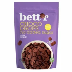 Bett'r Erythritol | Chocolade Druppels*Chocolade Druppels met Erythritol - 200g - BIO
