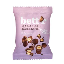 Bett'r Snoepjes | Fruit & Noten*Chocolade Hazelnoten BIO - 40g