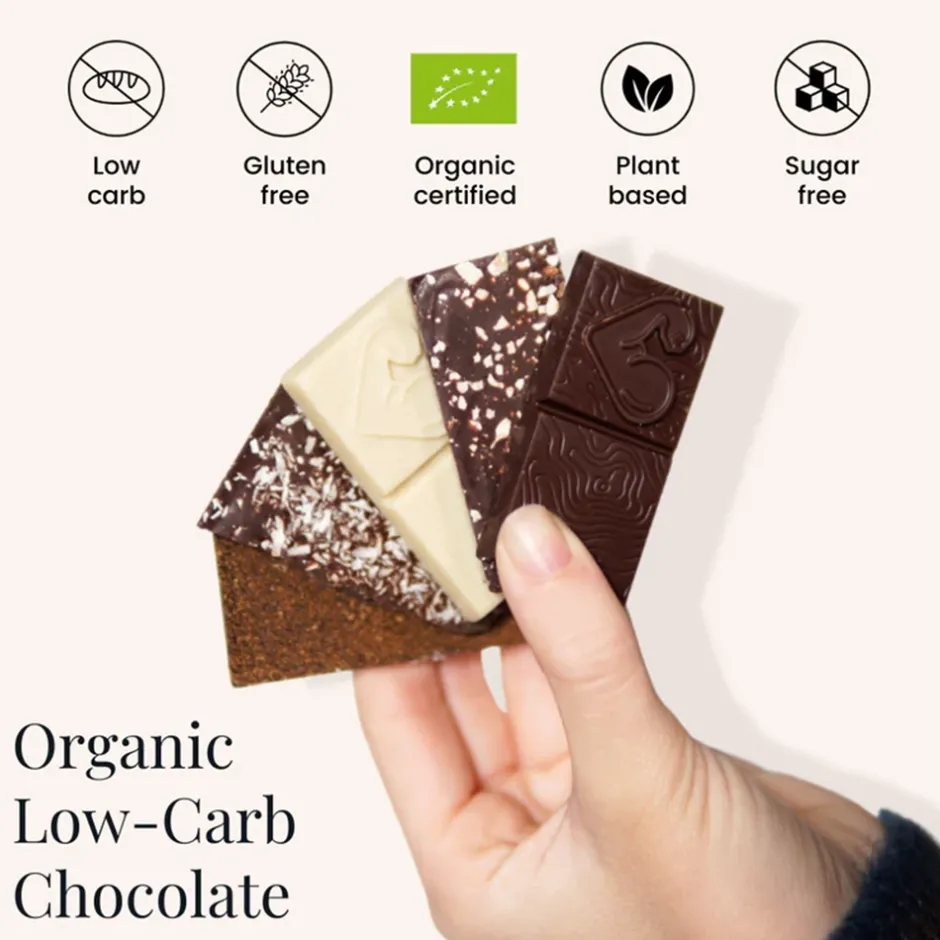 Funky Fat Choc Chocolade*Chocolade met MCT Mix - 10x50g - BIO