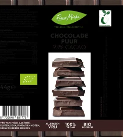 Puur Mieke Chocolade*Chocoladereep Puur - 93% Cacao - BIO