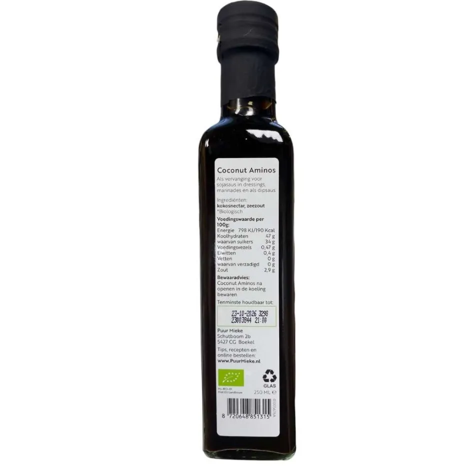 Puur Mieke Aminozuren | Tamari & Aminos*Coconut Aminos - BIO
