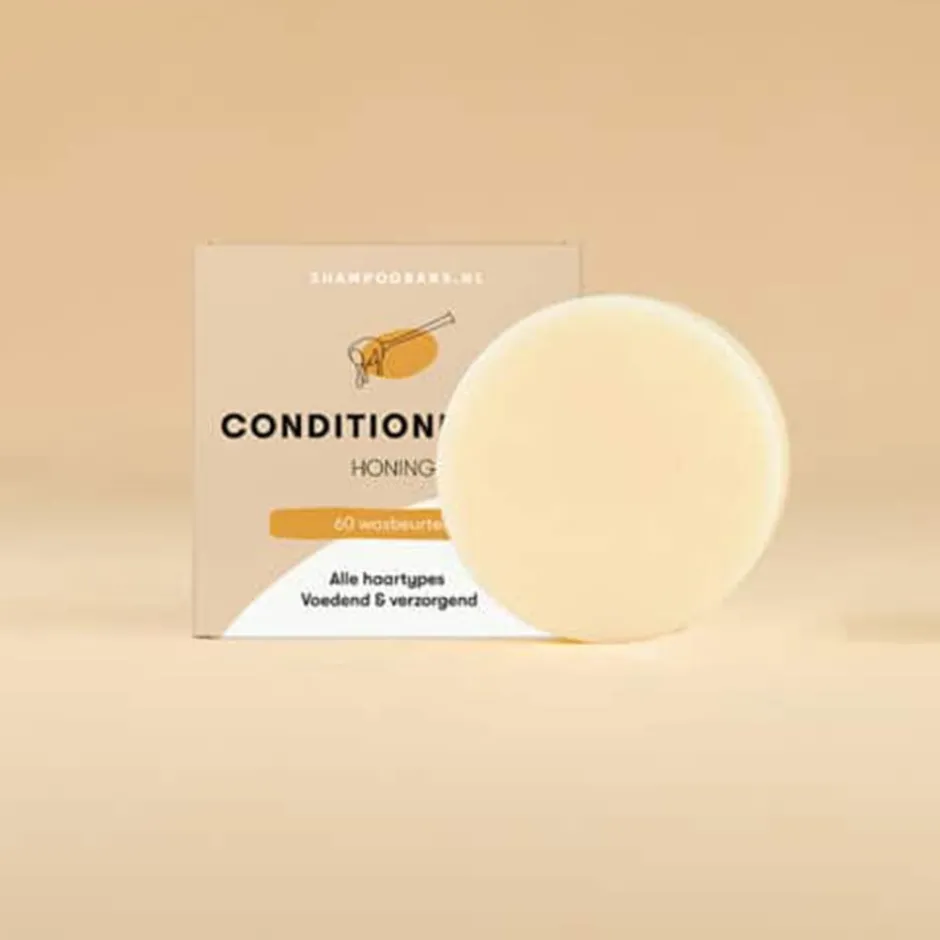 Shampoo Bars Haarverzorging/Shampoo En Conditioner | Conditioner*Conditioner Bar Honing - Droog en krullend haar - 45g