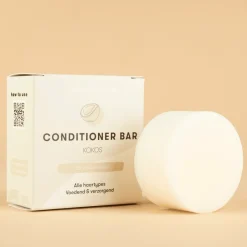 Shampoo Bars Conditioner*Conditioner Bar Kokos - Zacht en Pluisvrij - 45g