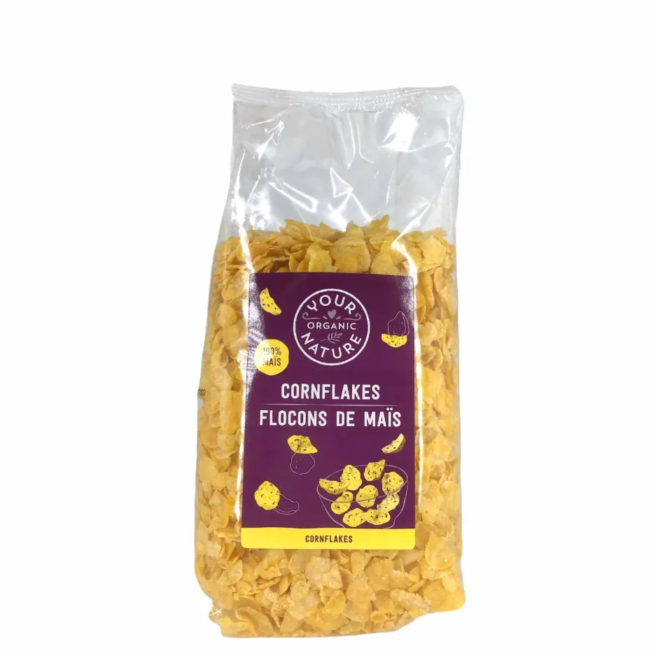 Your Organic Nature Ontbijtgranen E.o.*Cornflakes - 100% mais - 250gr - BIO