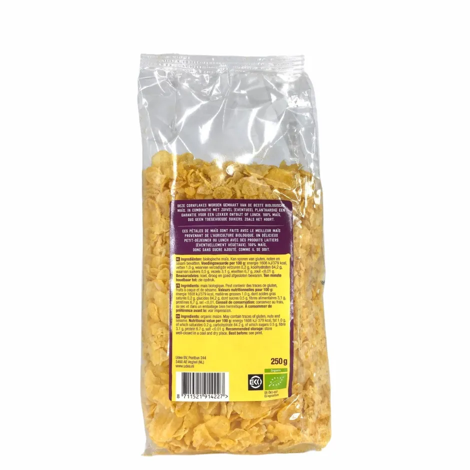 Your Organic Nature Ontbijtgranen E.o.*Cornflakes - 100% mais - 250gr - BIO